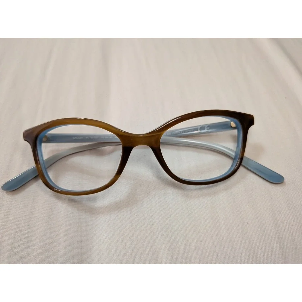 Maui Jim Eyeglasses MJ750-03T Coral Sea Tortoise/Blue Cat Eye Japan 49[]19 145